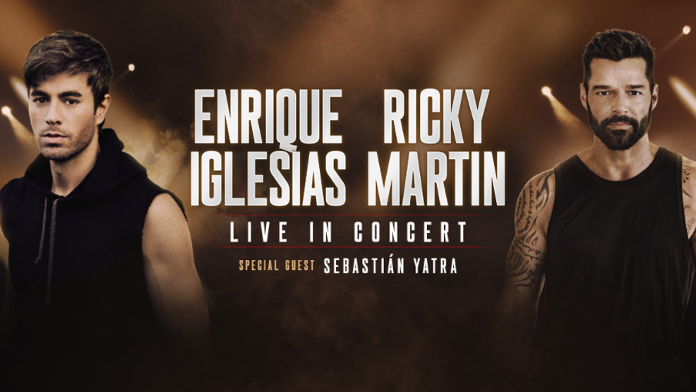 Enrique Iglesias y Ricky Martin 
